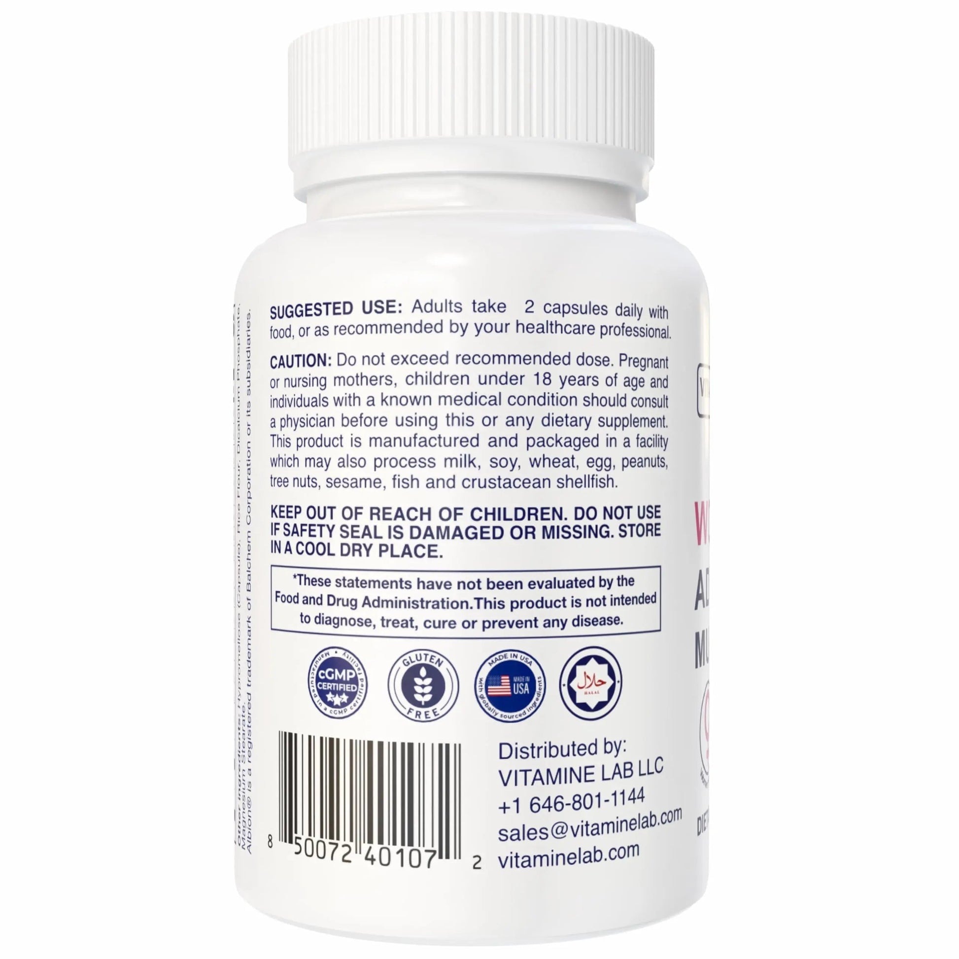 VITA MINE LAB Women's Advanced Multivitamin, Supports Energy, Immune Health & Overall Well-Being, Gluten-Free, Halal VITA MINE LAB uk supplements