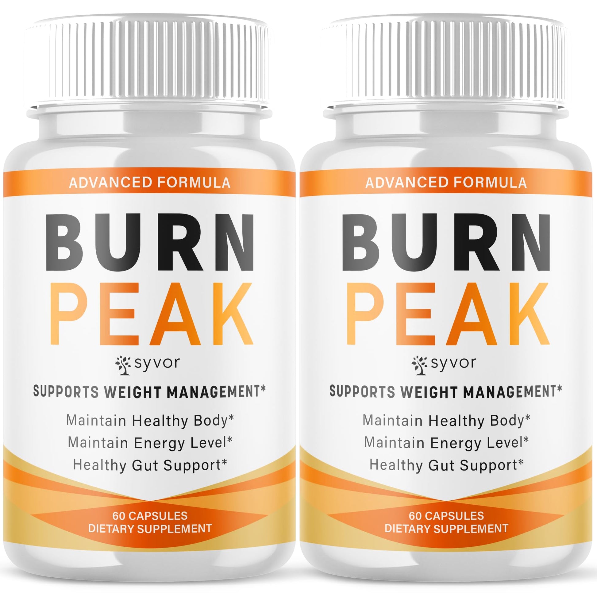 (2 Pack) Burn Peak Capsules, Official Burnpeak Pink Salt Pills with All Natural Ingredients, Advanced BurnPeak Health Supplement with Premium Vitamins for Active Lifestyle Support (120 Capsules) Syvor uk supplements