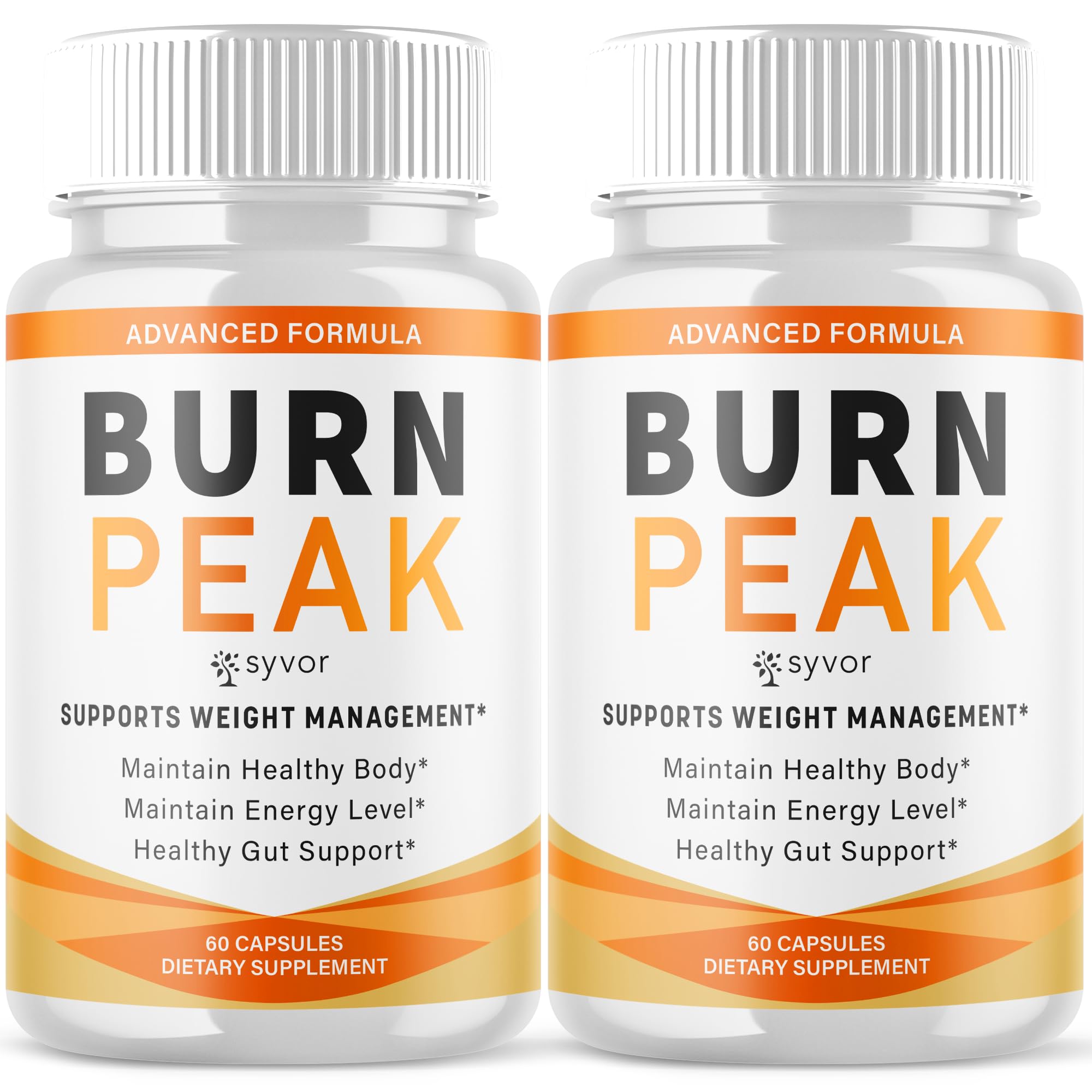 (2 Pack) Burn Peak Capsules, Official Burnpeak Pink Salt Pills with All Natural Ingredients, Advanced BurnPeak Health Supplement with Premium Vitamins for Active Lifestyle Support (120 Capsules) Syvor uk supplements
