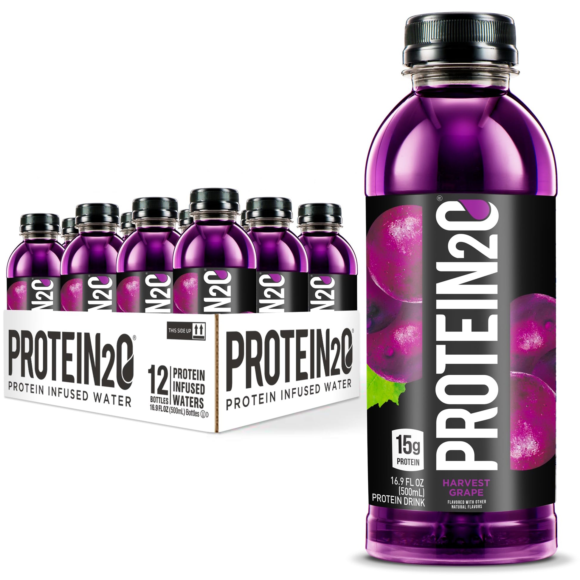 Protein2o 15g Whey Protein Isolate Infused Water, Ready To Drink, Sugar Free, Gluten Free Protein2o uk supplements
