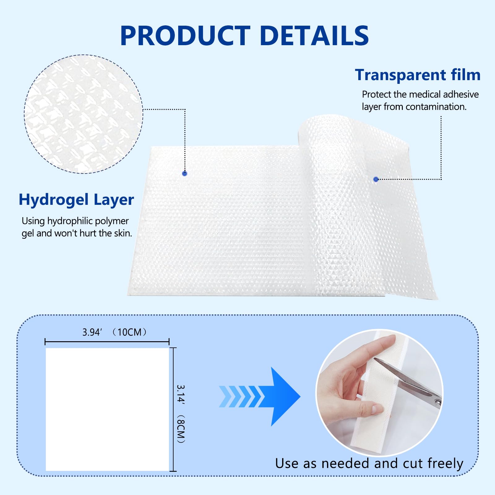 KIbabyDI Professional Lidocaine Pain Relief Patches - 20 Count | 4% Medicated Gel Patches for Targeted Joint & Muscle Comfort | Long-Lasting 12-Hour Relief, Ultra-Flexible Design -lb263 KIbabyDI uk supplements