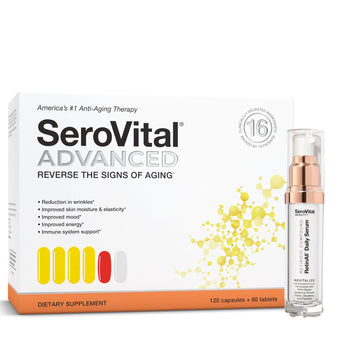 Serovital The Rejuvenators Bundle Advanced + Daily RetinAll Skincare Bundle Serovital uk supplements