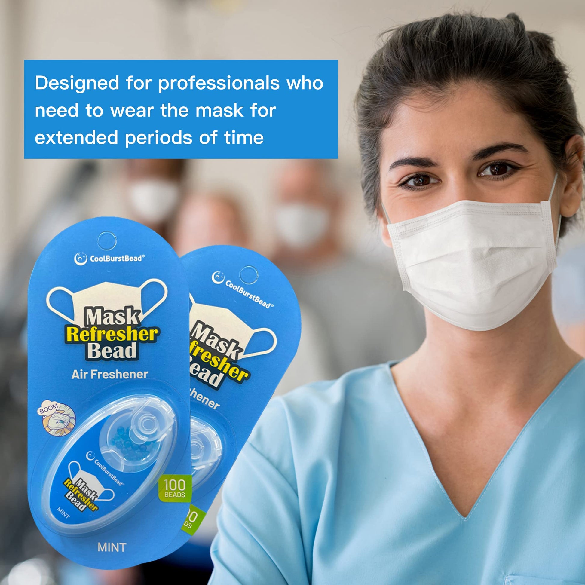 CoolBurstBead Face Mask Refresher, Long-Lasting & Strong Refreshing Fragrance, 4-Pack CoolBurstBead uk supplements