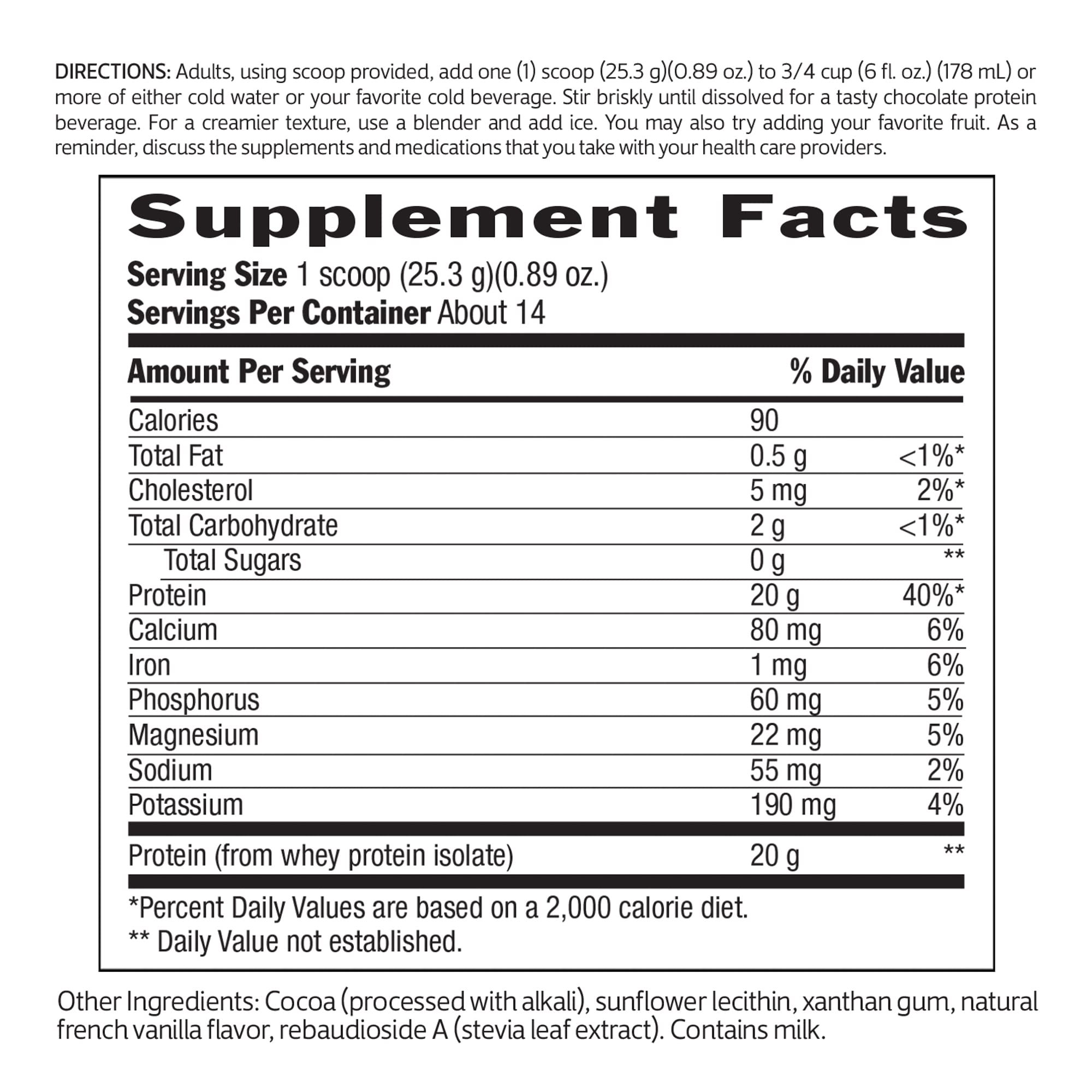Biochem 100% Whey Sugar-Free Chocolate 20g, 12.5oz, Certified Vegetarian, Certified Glut Biochem uk supplements