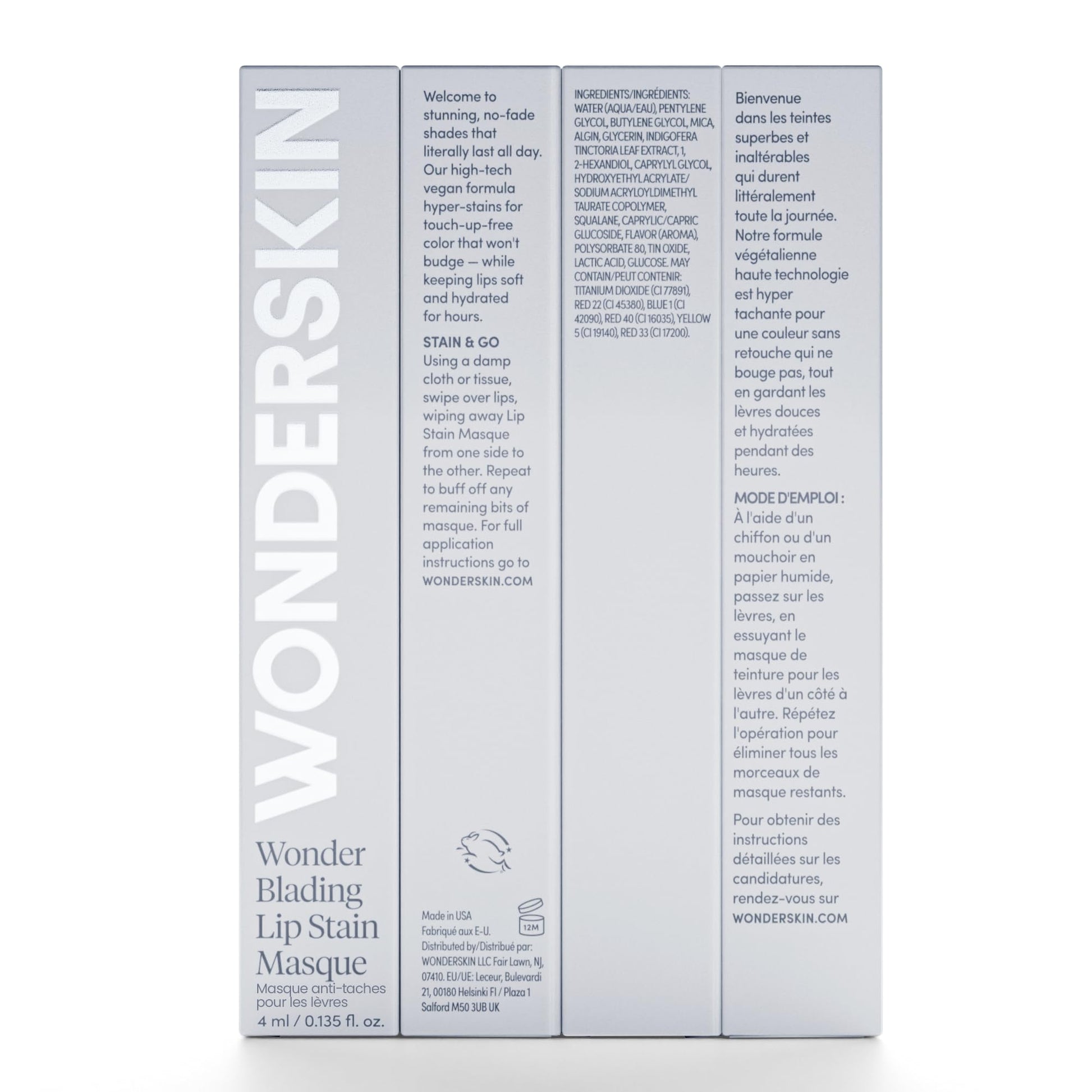 Wonderskin Wonder Blading All Day Lip Stain Peel Off Masque - Long Lasting, Waterproof and Transfer Proof Nude Lip Tint, Matte Finish Peel Off Lip Stain (Whimsical Masque) Wonderskin uk supplements