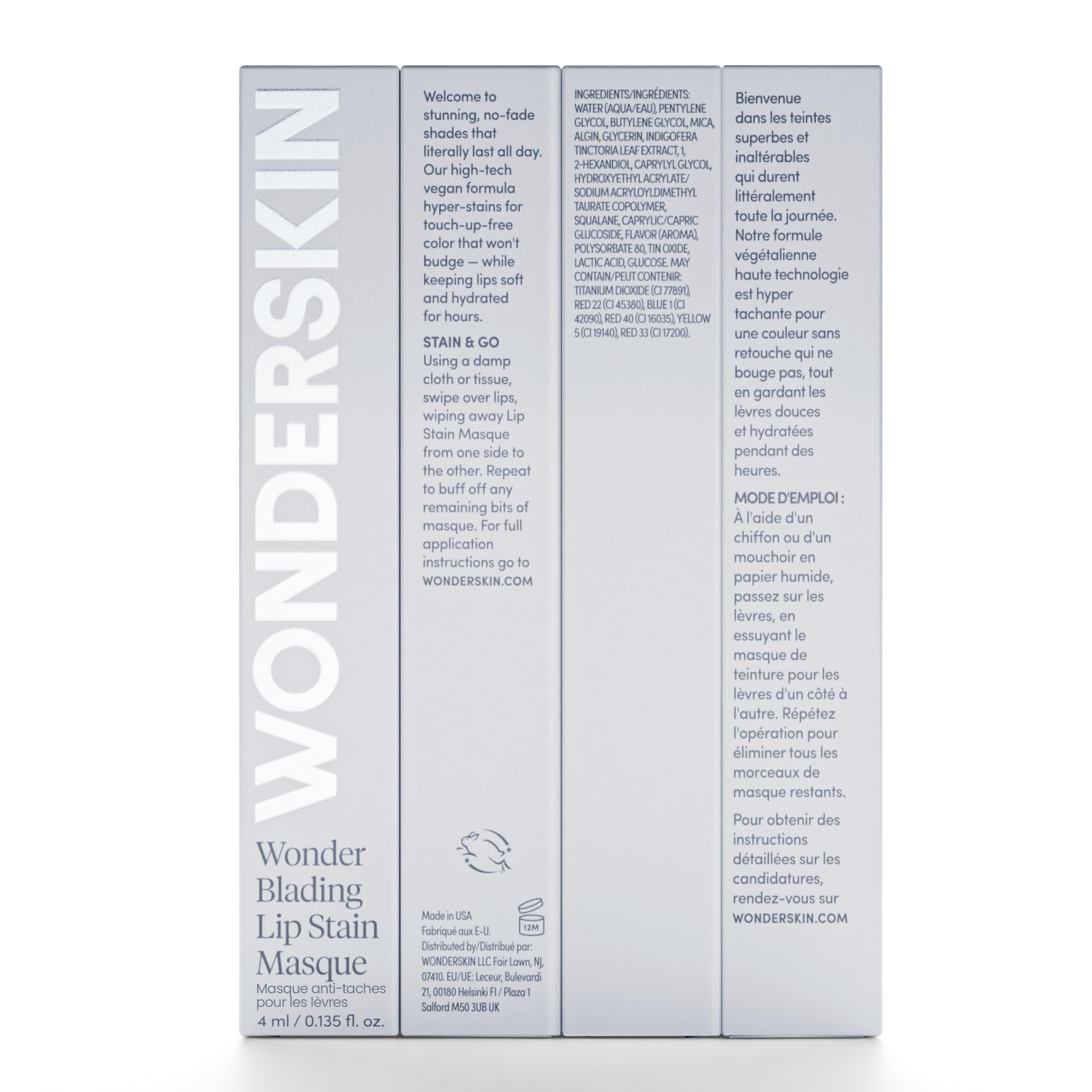 Wonderskin Wonder Blading All Day Lip Stain Peel Off Masque - Long Lasting, Waterproof and Transfer Proof Nude Lip Tint, Matte Finish Peel Off Lip Stain (Whimsical Masque) Wonderskin uk supplements
