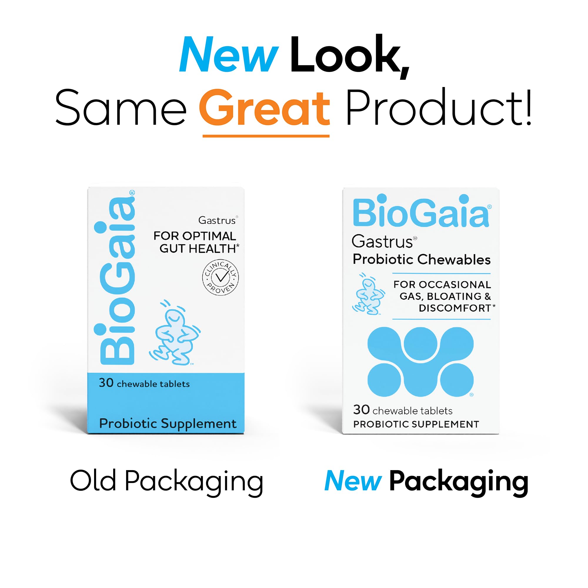 BioGaia Gastrus Gut Health Probiotic | Eases Abdominal Discomfort, Gas & Bloating | Promotes Regularity & a Healthy Gut | Contributes to a Balanced Microbiome | Backed by 30 Years of Research BioGaia uk supplements