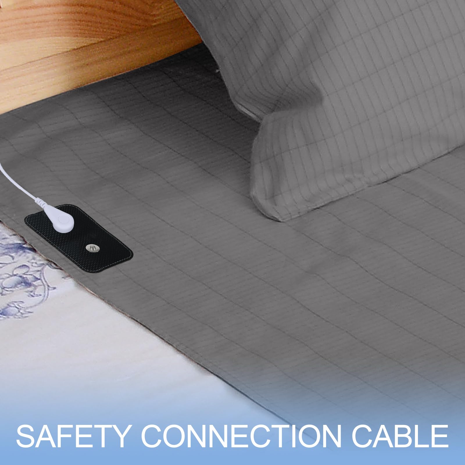Grounding Mat for Bed, Grounding Sheets Blanket with Grounding Cord, Earthing Mat Grounding Pad Reaeng uk supplements