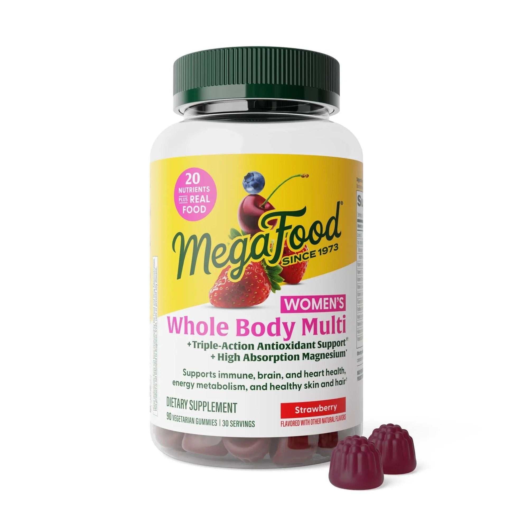 MegaFood Women’s Whole Body Multivitamin Gummies - Multivitamin For Women With Vitamin C, Magnesium Citrate, Vitamin D3, Folate MegaFood uk supplements
