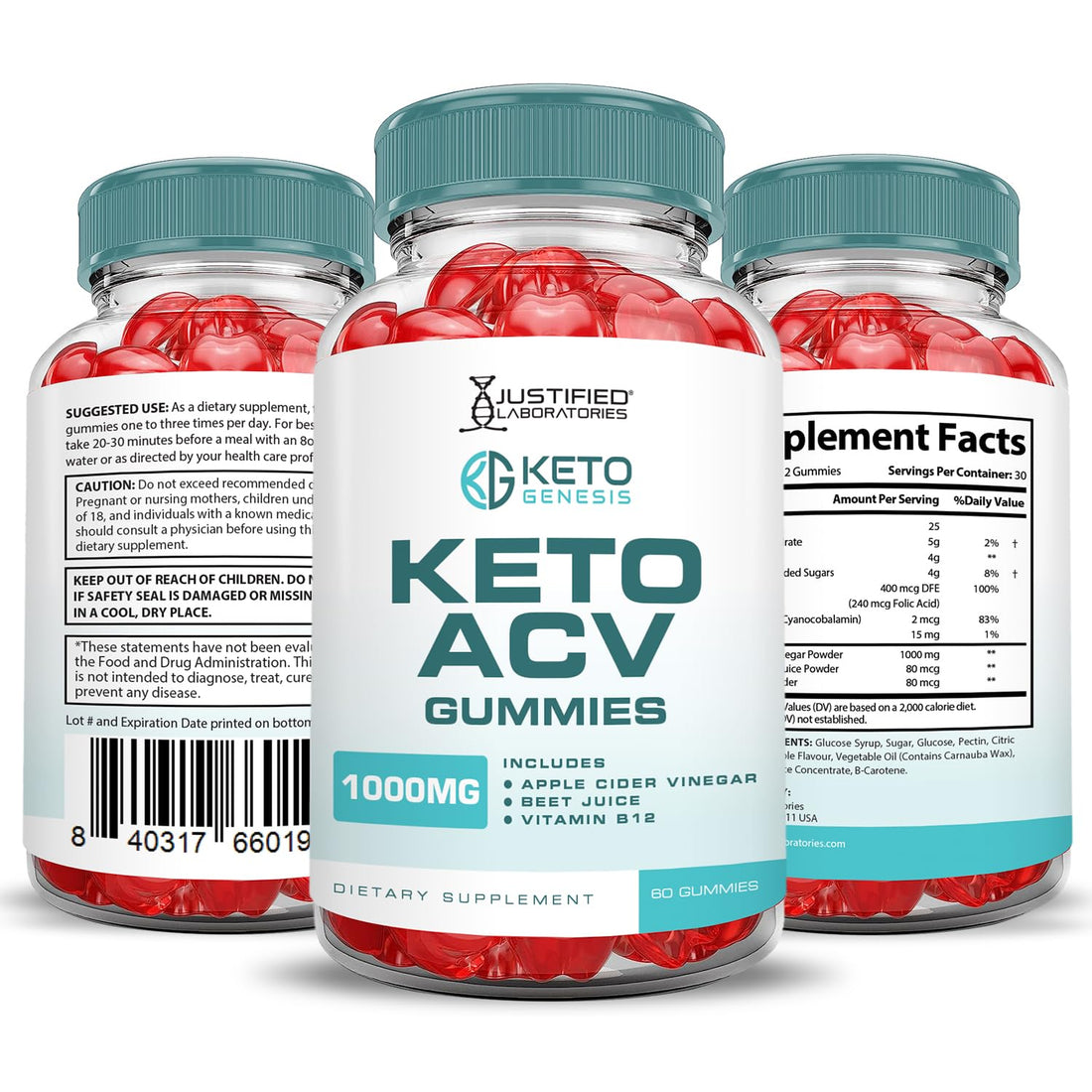 (3 Pack) Keto Genesis Keto ACV Gummies Advanced Formula 1000MG Keto Genesis Keto Justified Laboratories uk supplements