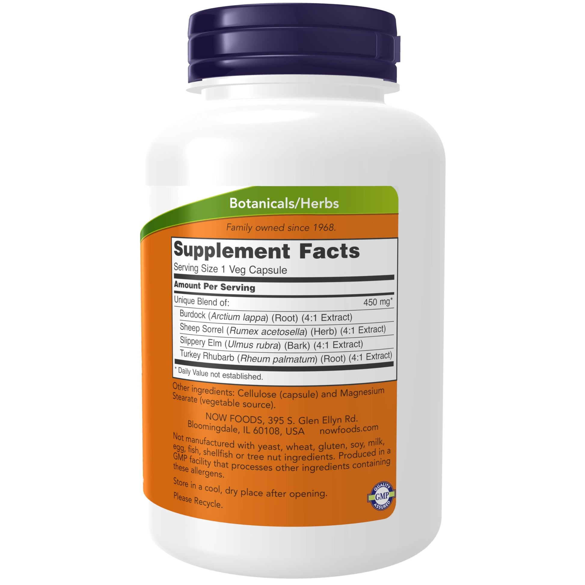 NOW Supplements, Ojibwa Herbal Extract 450 mg, Concentrated Blend , Alcohol-fFree, 4:1 Herbal Extracts, 180 Veg Capsules NOW Foods uk supplements