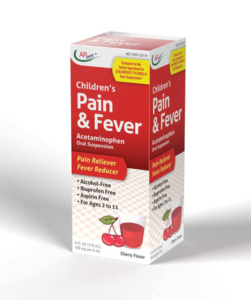 Children's Pain & Fever Acetaminophen Oral Suspension Generic uk supplements