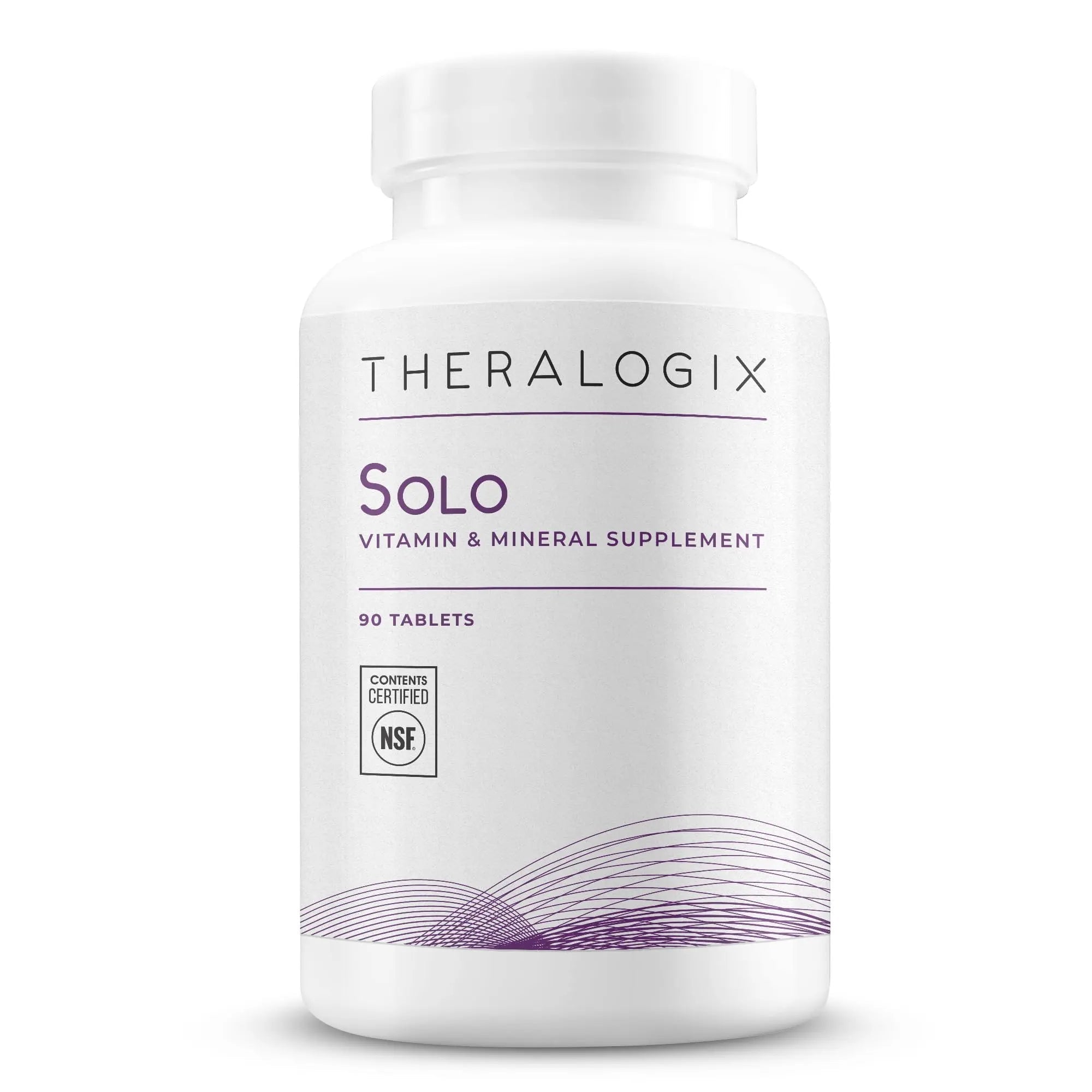 Theralogix Solo Multivitamin & Multimineral Supplement Without Iron - 90-Day Supply - Iron-Free Multivitamin Theralogix uk supplements