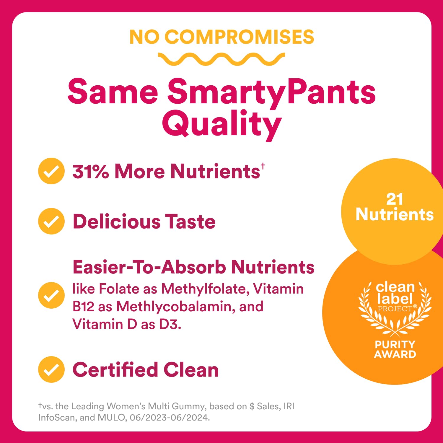 SmartyPants Women's Multivitamin Gummies - Improved Formula: Omega 3 (DHA/EPA), Methylfolate, CoQ10, Vitamin D3, C, Vitamin B12, B6, A, K & Zinc SmartyPants uk supplements