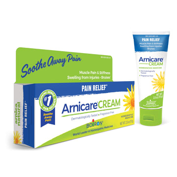 Boiron Arnicare Cream for Joint Pain, Muscle Pain, Swelling, Soreness, Stiffness, and Bruises - Fast Absorbing and Fragrance-Free - 2.5 oz Boiron uk supplements