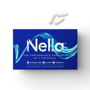 FITBIOMICS Nella Gut Health Supplements for Women & Men (30 Capsules) FITBIOMICS uk supplements