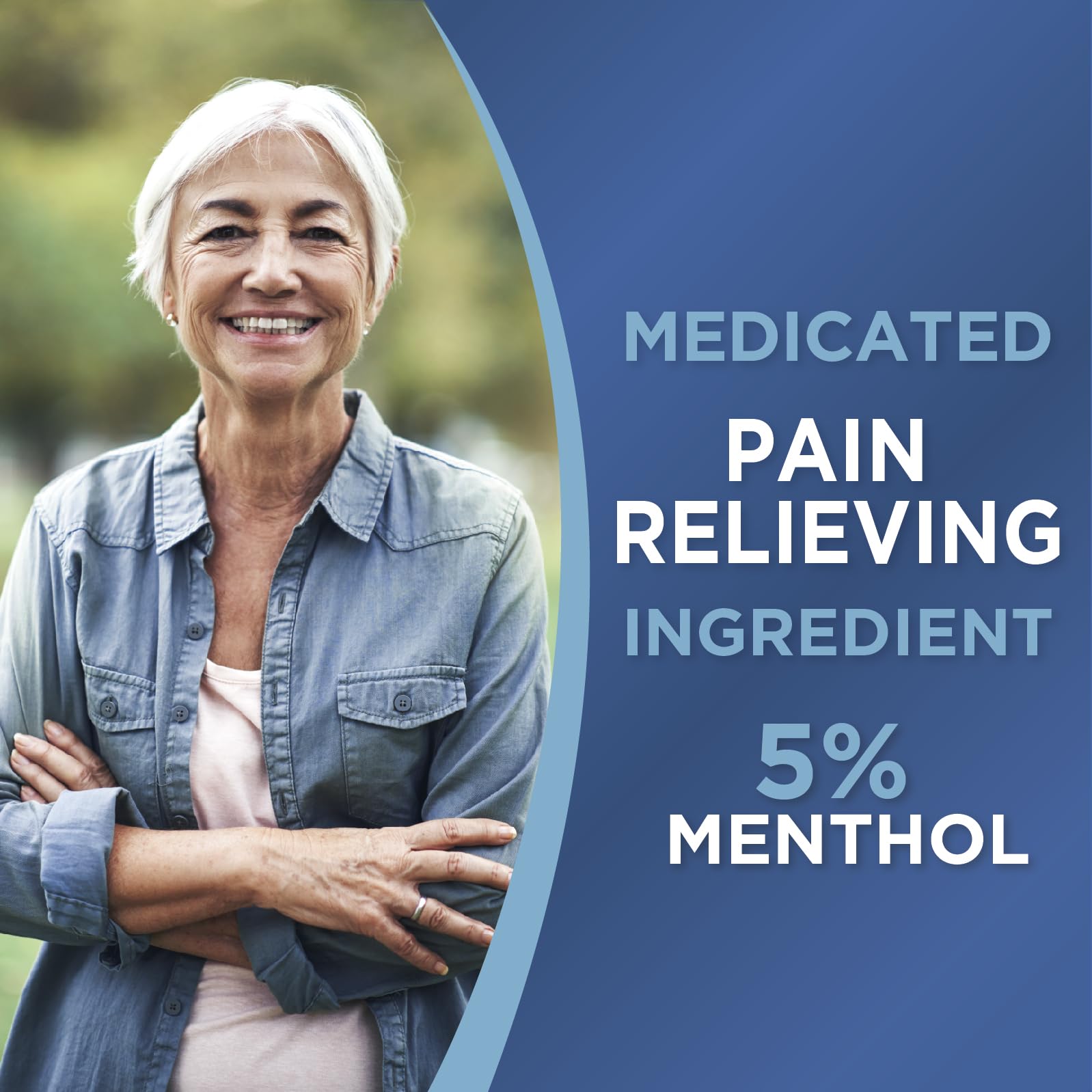 TheraCare Cold Hot Medicated Patch | 5% Menthol | Neck, Shoulder, Small Areas | 4.6” x 3.1” | 5-Count Thera Care uk supplements