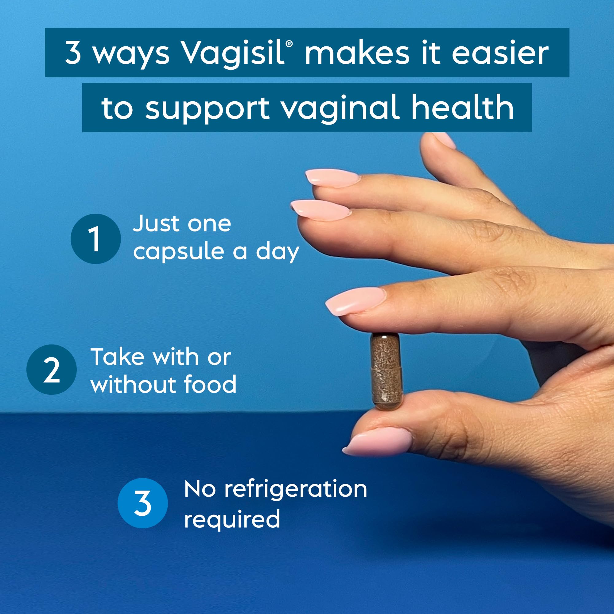 Vagisil Vaginal Health Supplements, Clinically-Proven Probiotics, Promotes Vaginal Health Vagisil uk supplements
