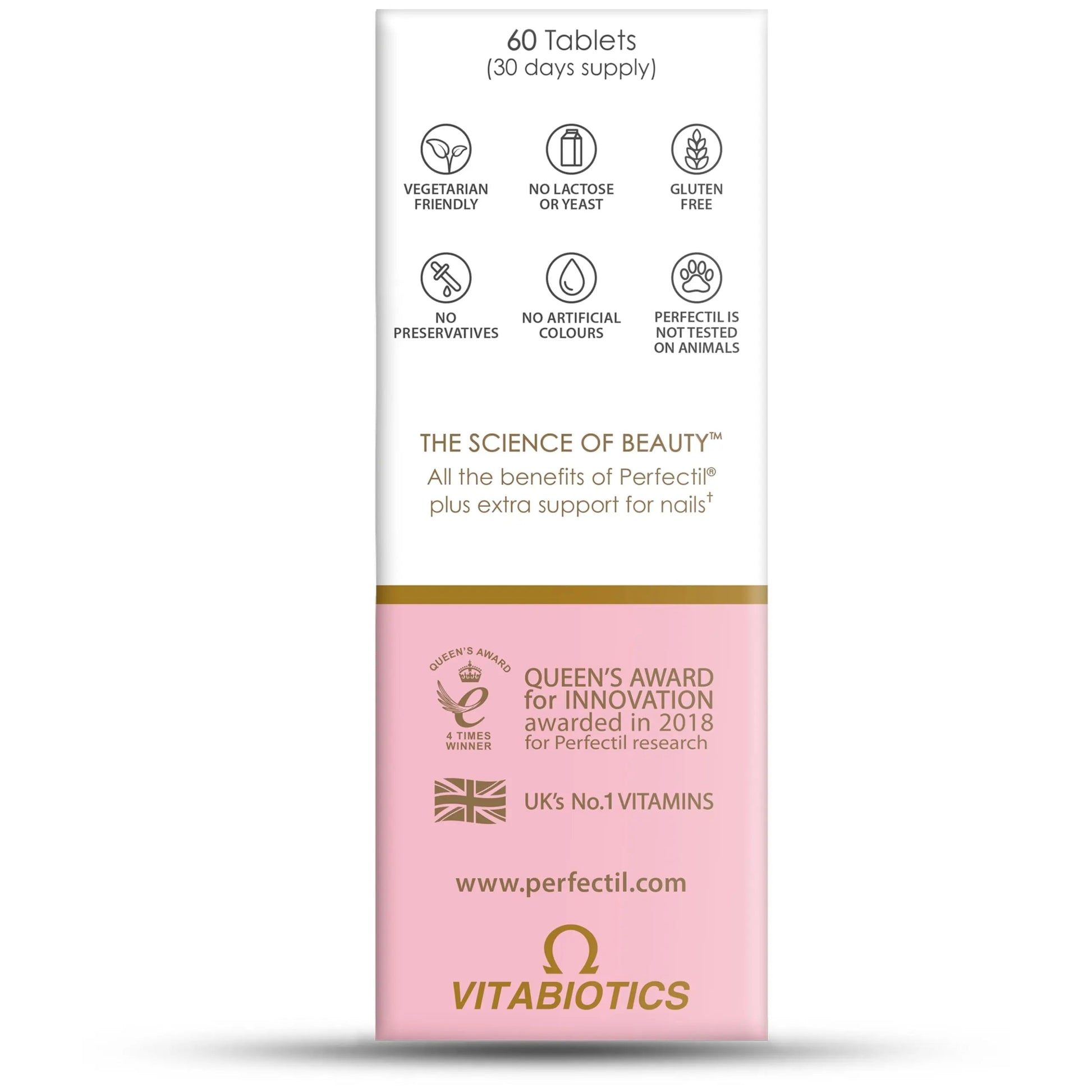 Vitabiotics - Perfectil - Plus Nails Extra Support - 60 Tablets Perfectil uk supplements