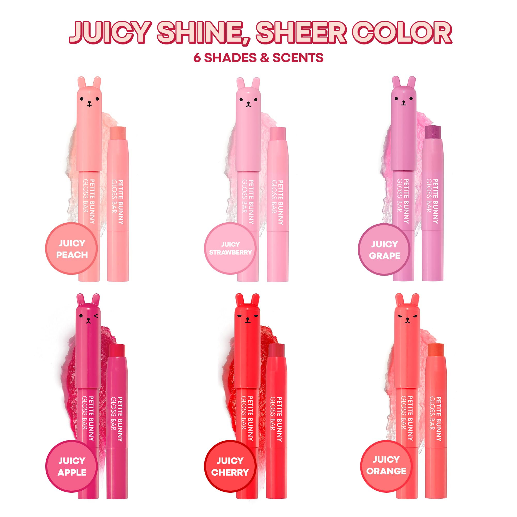 TONYMOLY Petit Bunny Lip Gloss – Easter Basket Stuffer, Cute Bunny Lip Crayon, Hydrating Korean Lip Gloss with Vitamin E for Soft, Juicy Cherry TONYMOLY uk supplements
