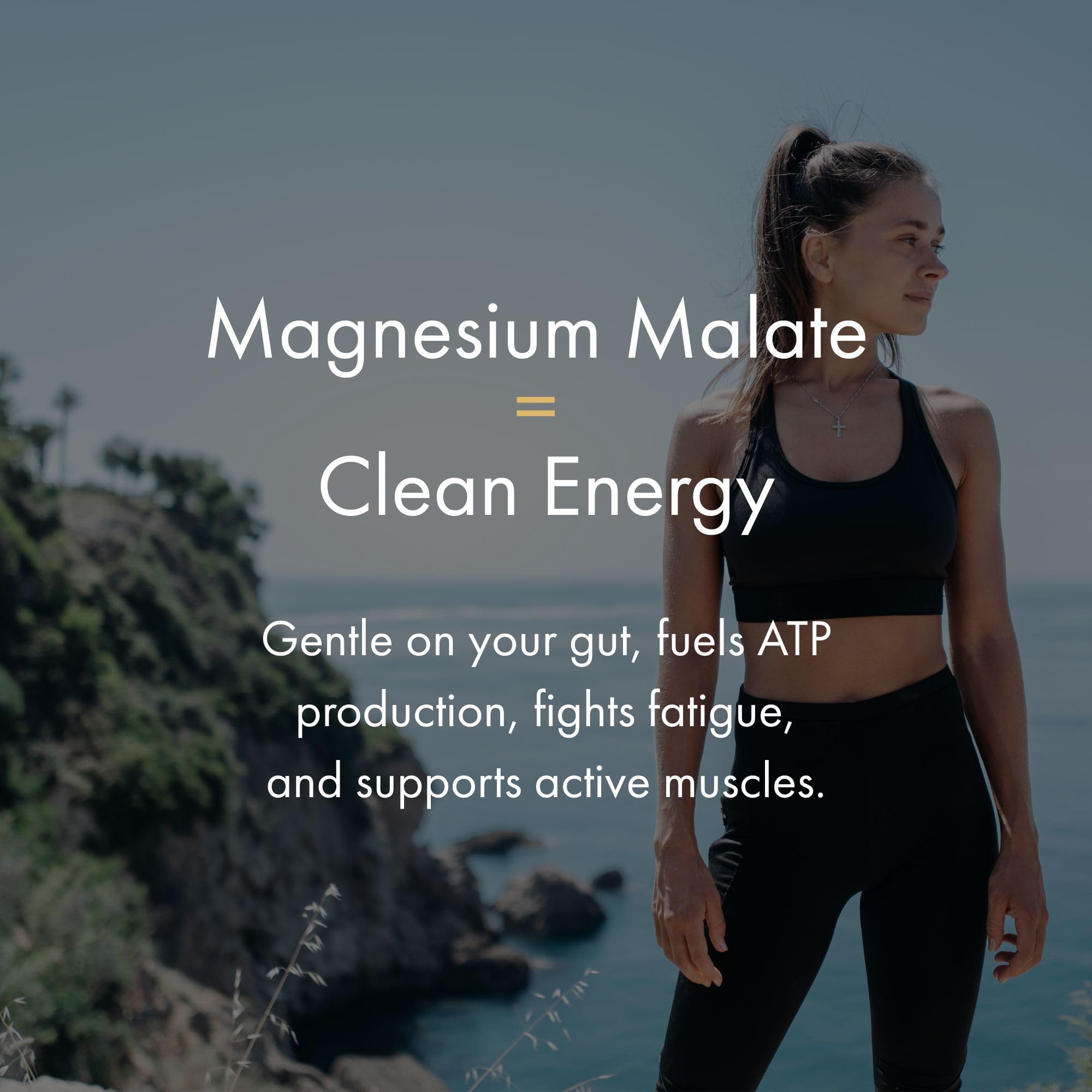 NAOMI Mighty Mg Magnesium Glycinate & Malate Complex 360mg, High Absorption Formula, Elemental Magnesium Supports Heart Health, Strong Bones, Better Sleep, Gluten-Free, Non-GMO, Vegan, 60 Veggie Caps NAOMI uk supplements