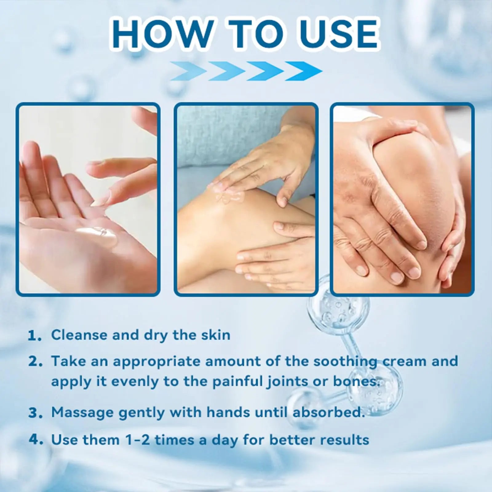 Luhaka ArthroHeal Hyaluronic Acid Joint R-epair Cream,ArthroHeal Joint Cream,Quickly relieve joint discomfort, Quickly relieve joint discomfort, suitable for joint activities throughout the body (1) Luhaka uk supplements