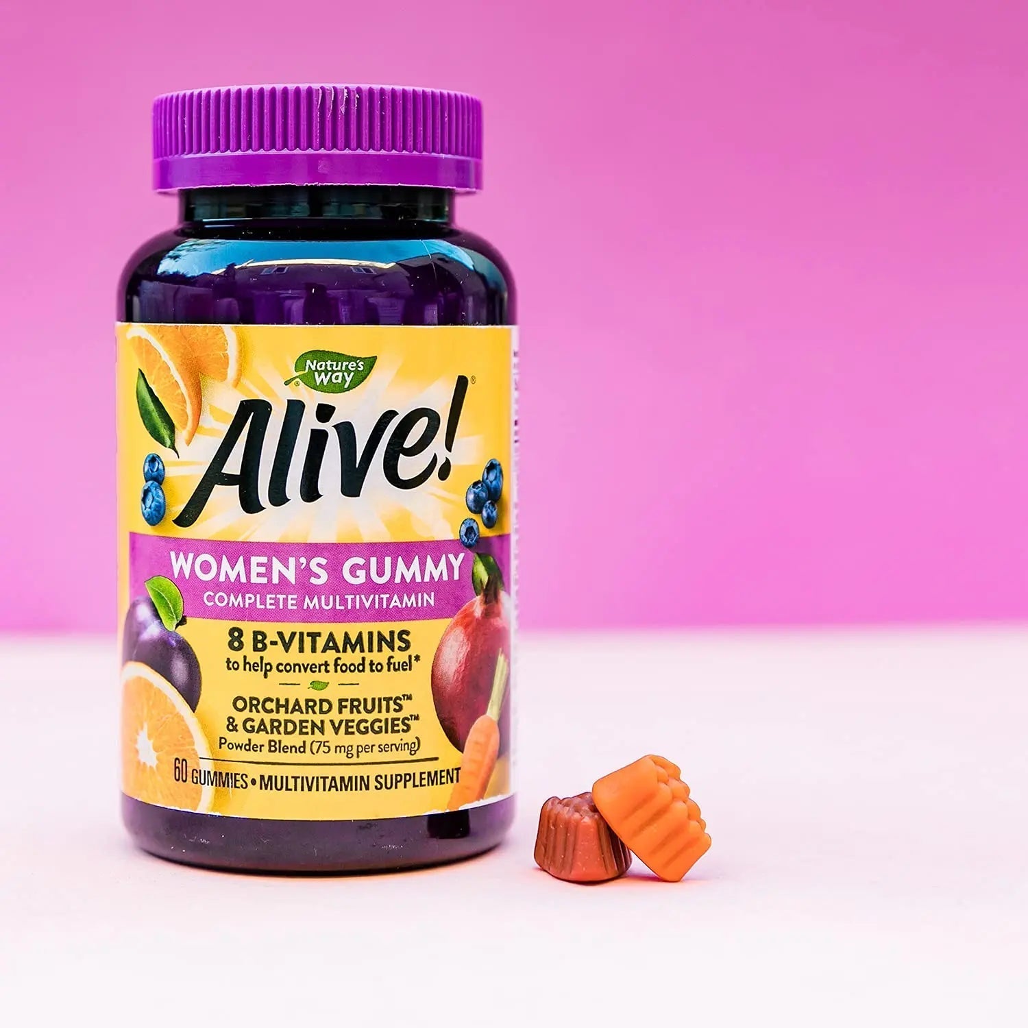Nature's Way Alive! Women’s Gummy Multivitamin, 16 Vitamins & Minerals, Energy Metabolism*, Hair Skin & Nails Nature's Way uk supplements
