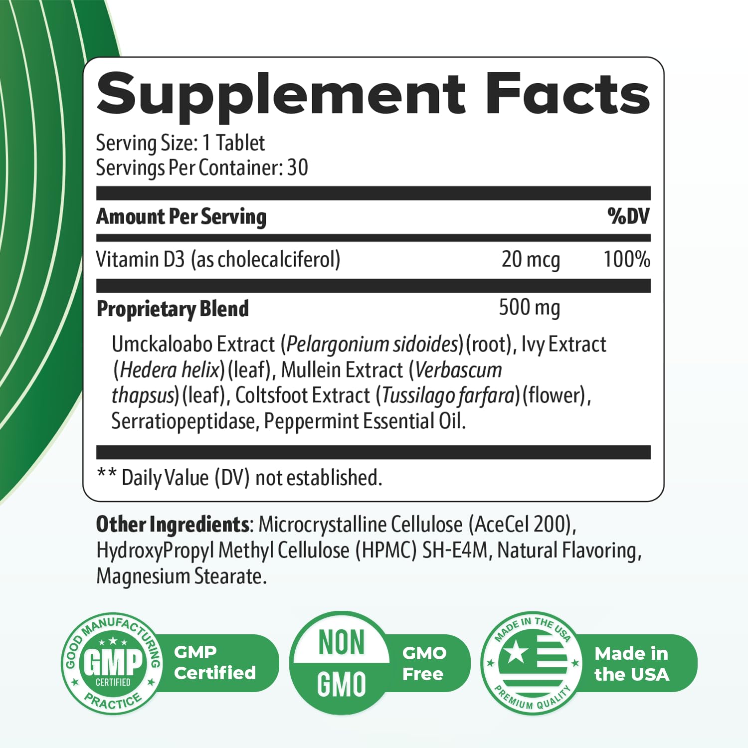 Nature’s NutriWave LungExpand Pro – Natural Daily Wellness for Overall Support – Made in USA, Non-GMO – Easy to Take – GMP Certified – 30 Tablets, 1 Month Supply Nature’s NutriWave uk supplements