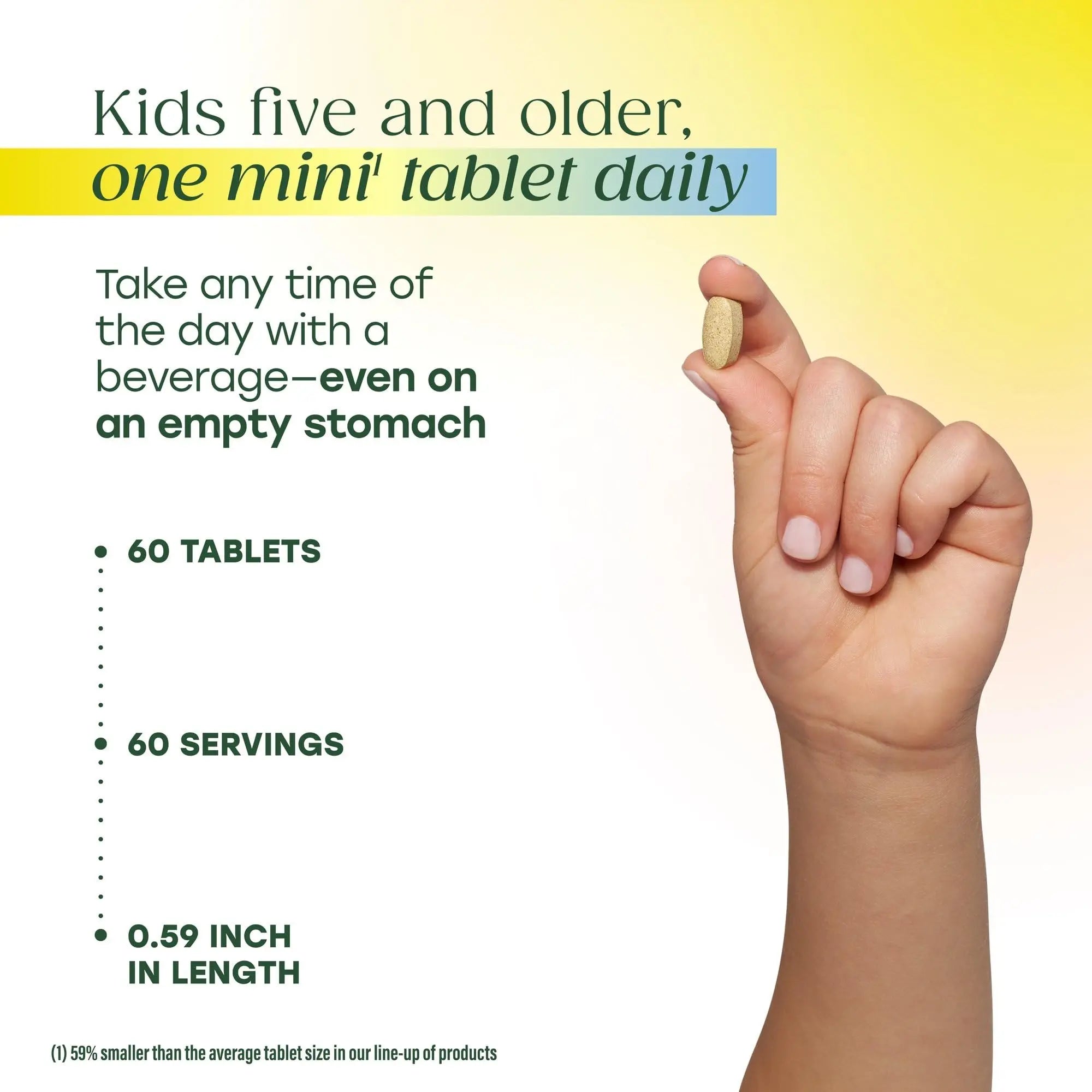 MegaFood Kids One Daily Multivitamin - Convenient Mini Multivitamin for Kids - with Zinc, Vitamins C, B & D MegaFood uk supplements