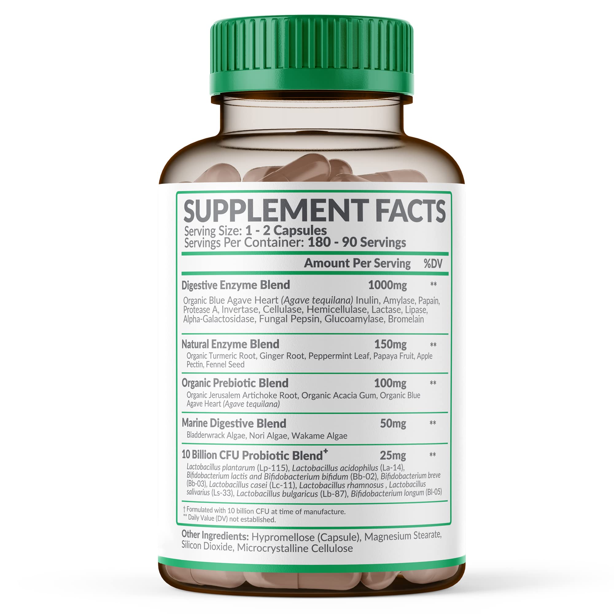 Wholesome Wellness Digestive Enzymes 1000MG Plus Prebiotics & Probioti Wholesome Wellness uk supplements