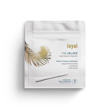 Loyal The Helper Suppository Applicators | Efficient | Compact | Comfortable | Fits Most Brands, Pills, Tablets and Boric Acid Suppositories (30-Pack) Loyal uk supplements