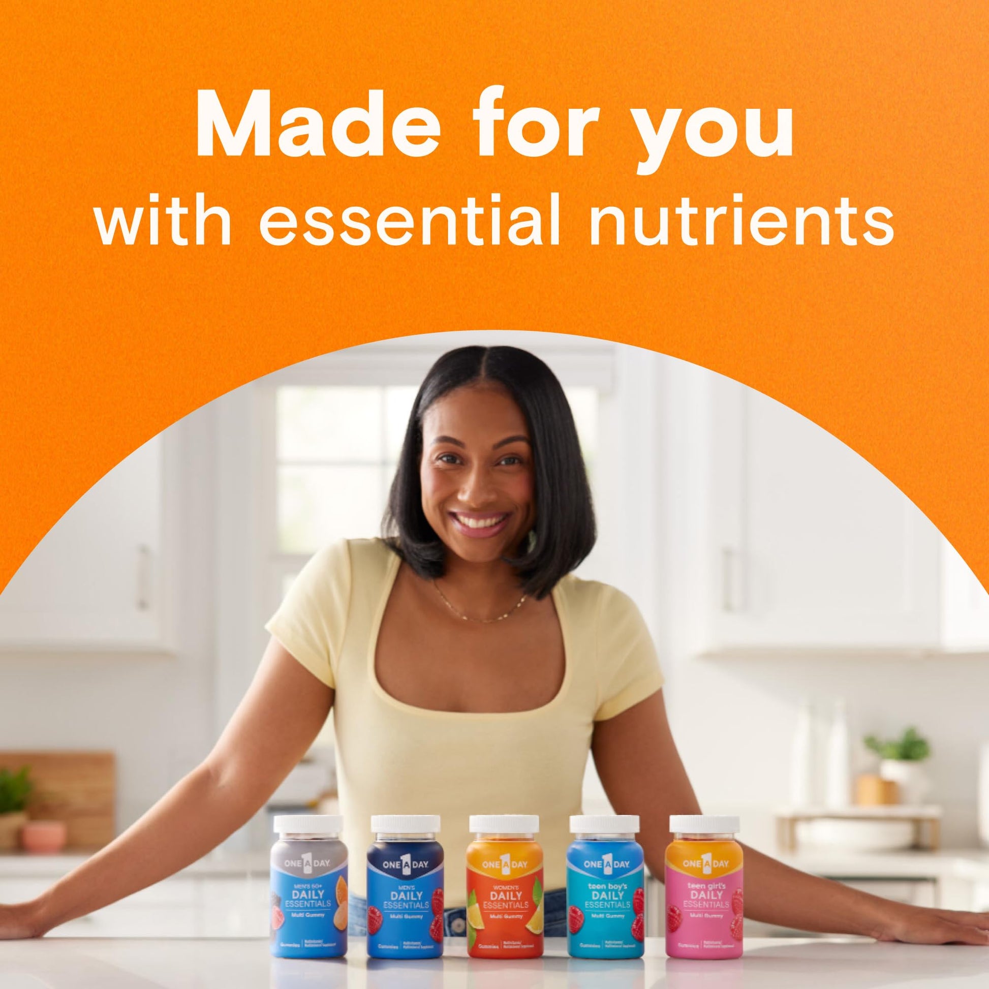One A Day Teen Girl’s Daily Essentials Multivitamin Gummies, Teen Girl Multivitamins with Biotin, Vitamin B12 and B6, Vitamin C ONE A DAY uk supplements