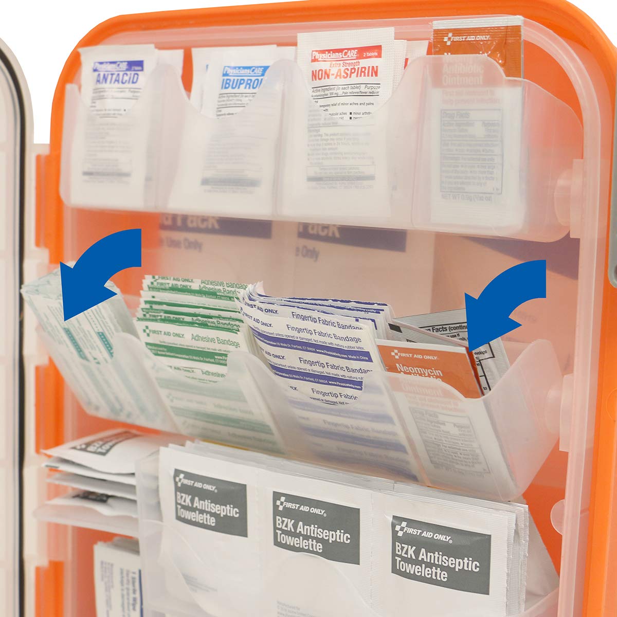 336 Piece First Aid Kit, Plastic Case 24/7 First Aid uk supplements