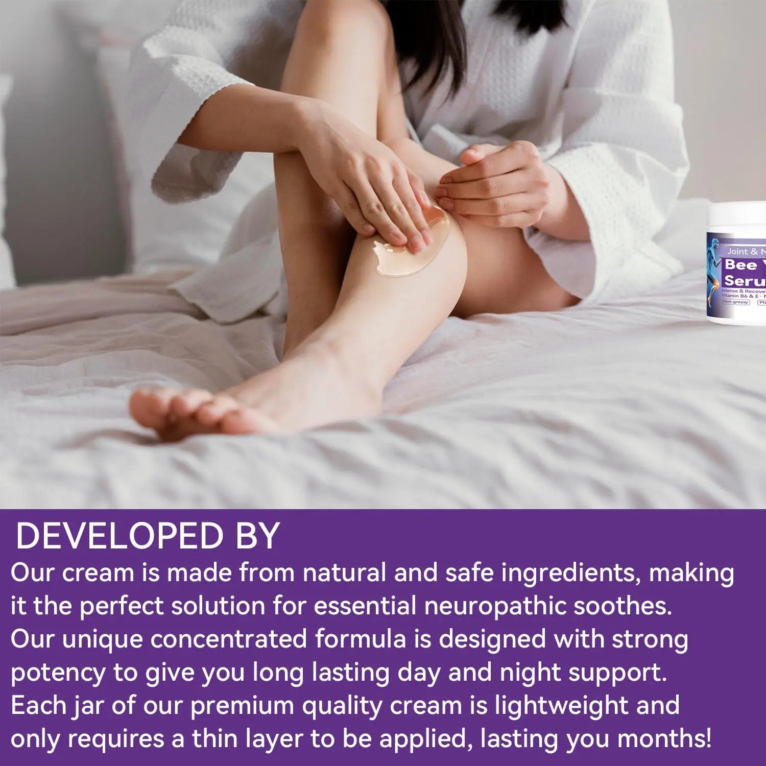 Cedonivor Bee Venom Joint Cream, Joint & Muscle Soothing, Bee Venom Cream for Back, Knee, Hands, Neck, Feet Cedonivor uk supplements