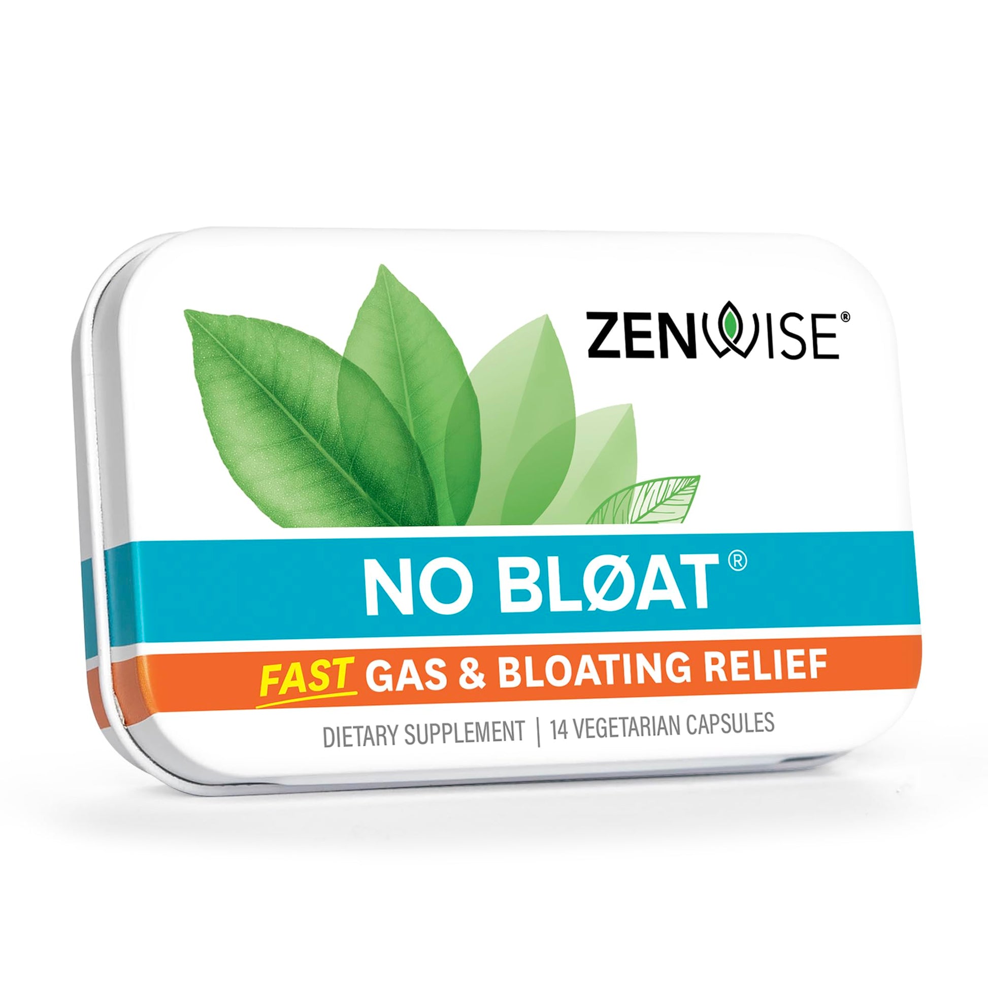 Zenwise Health No Bloat Probiotics for Women and Men Digestive Health with Ginger, Dandelion, and Lactase, Digestive Enzymes for Gas and Bloating Relief - Vegan Water Retention Pills - 14 CT Zenwise Health uk supplements