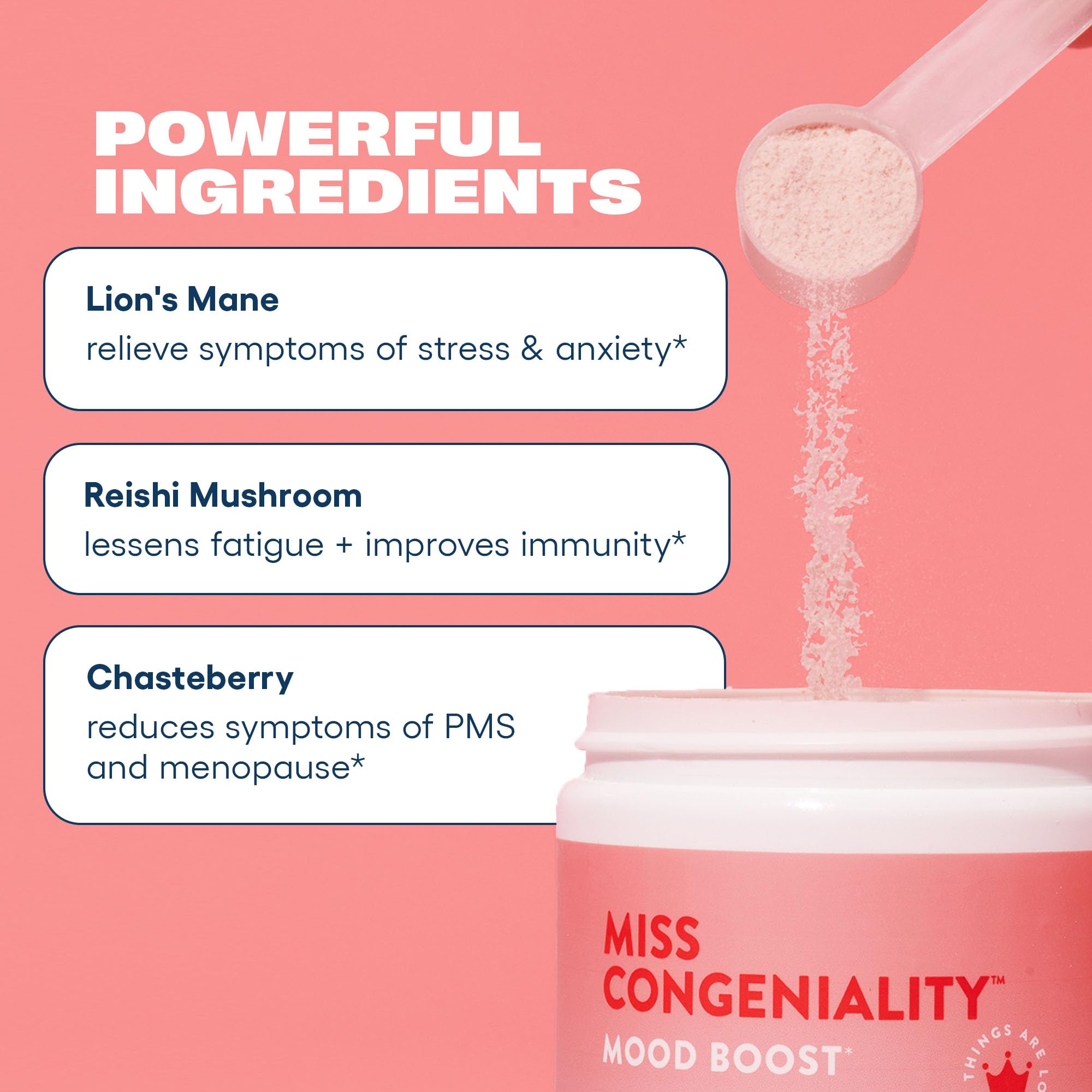 Love Sweat Fitness Mood & Stress Support Supplement for Women | Ashwagandha, B Vitamins & Magnesium Powder | Focus, Calm & Balance | Miss Congeniality Vanilla | Vegan, Non-GMO | 28 Servings Love Sweat Fitness uk supplements