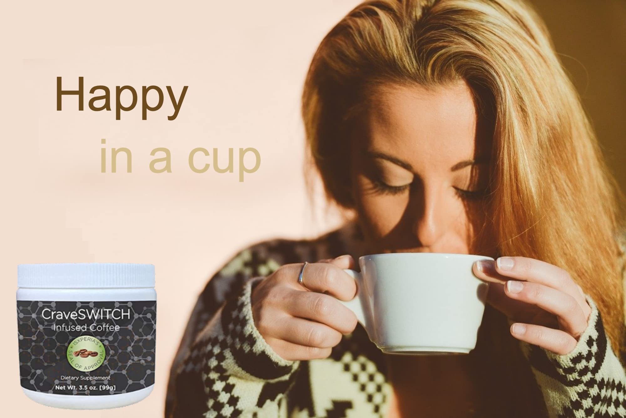 isXperia CraveSWITCH Bold Coffee - Colombian Arabica Coffee with Antioxidants isXperia uk supplements