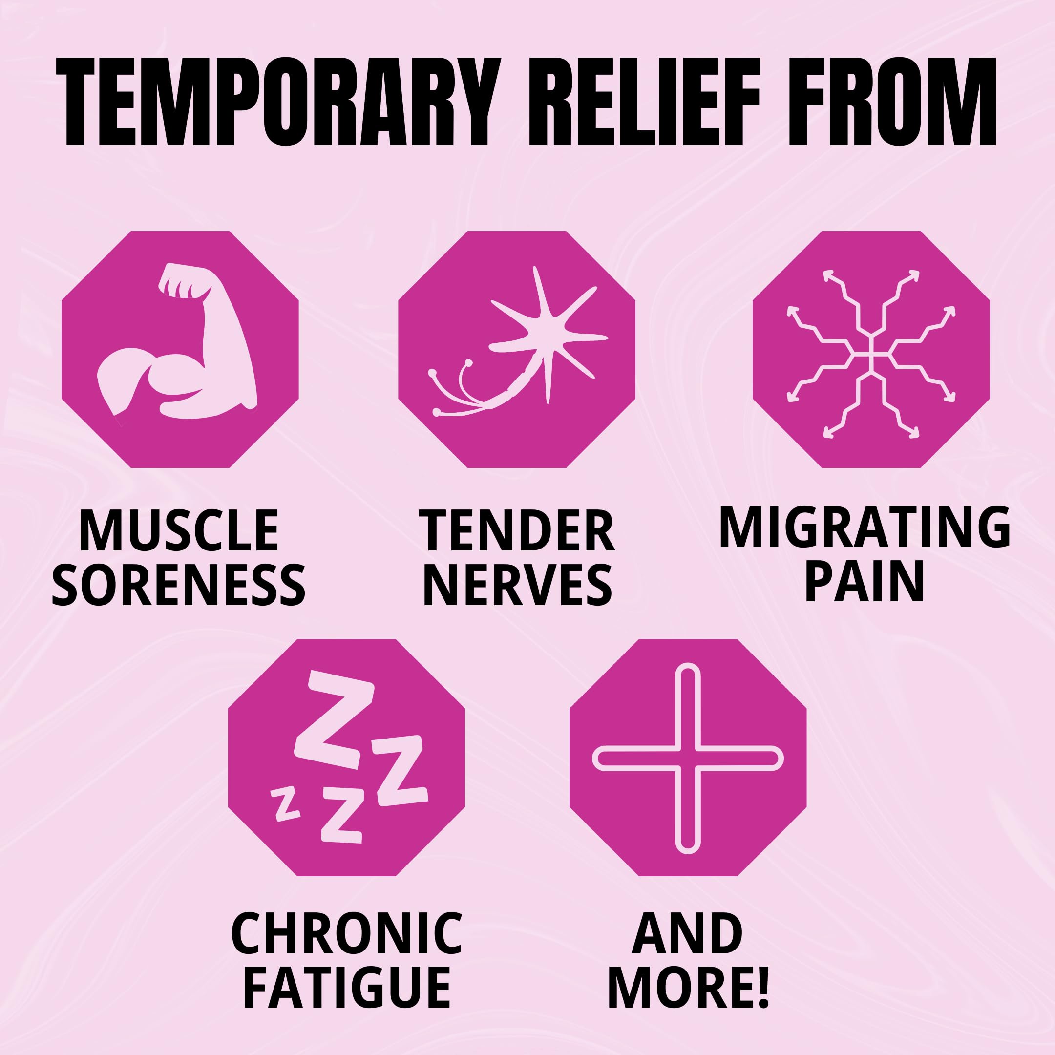 The Relief Products Natural Fibromyalgia Temporary Relief of Muscle Soreness Discomfot Tenderness Difficulty Moving & Joint Pain - 70ct TRP THE RELIEF PRODUCTS uk supplements