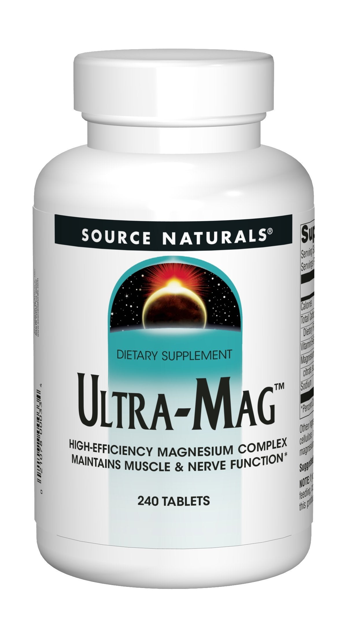 Source Naturals Ultra-Mag High-Efficiency Magnesium Complex - Maintains Muscle Source Naturals uk supplements