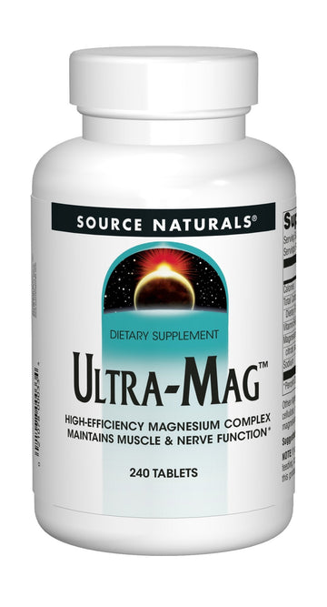 Source Naturals Ultra-Mag High-Efficiency Magnesium Complex - Maintains Muscle Source Naturals uk supplements