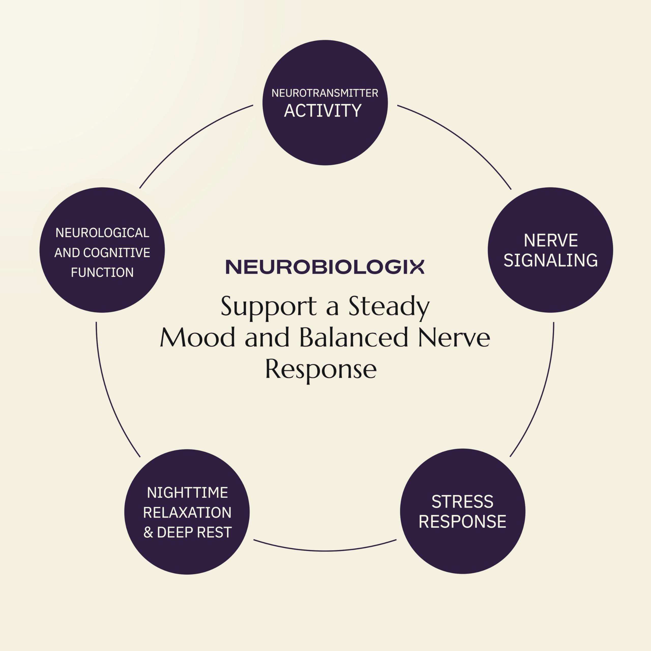 Neurobiologix Neuro Calm & Rebalance, L Theanine, Magnesium, Zinc & Kava Kava Complex for Calm Mood Balance and Stress Support, GABA Activity Support Supplement, Gluten Free, Vegetarian, 90 Capsules Neurobiologix uk supplements