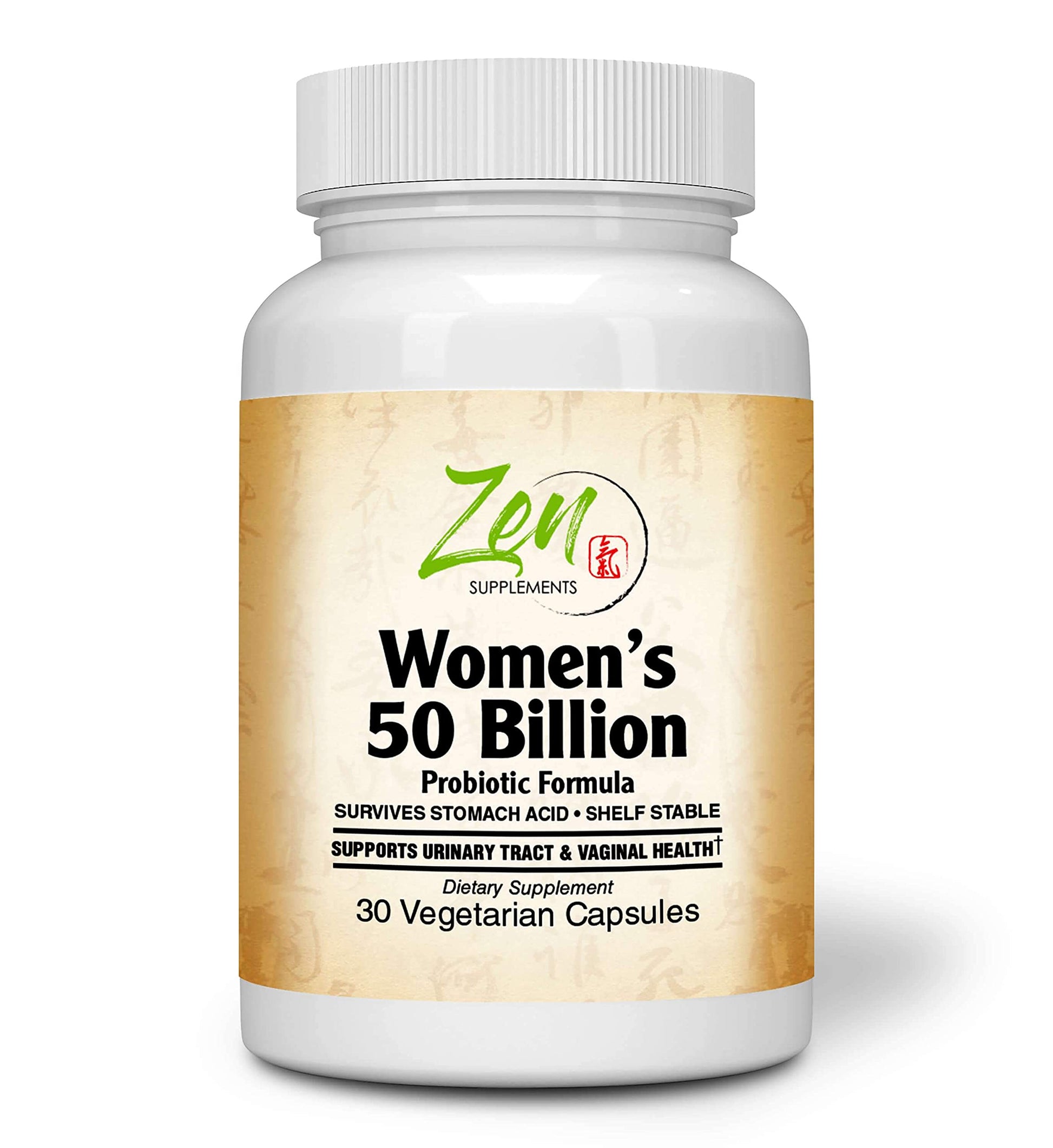 Zen Supplements - Womens 50 Billion Probiotic Formula - Supports Urinary and Vaginal Health Zen Supplements uk supplements