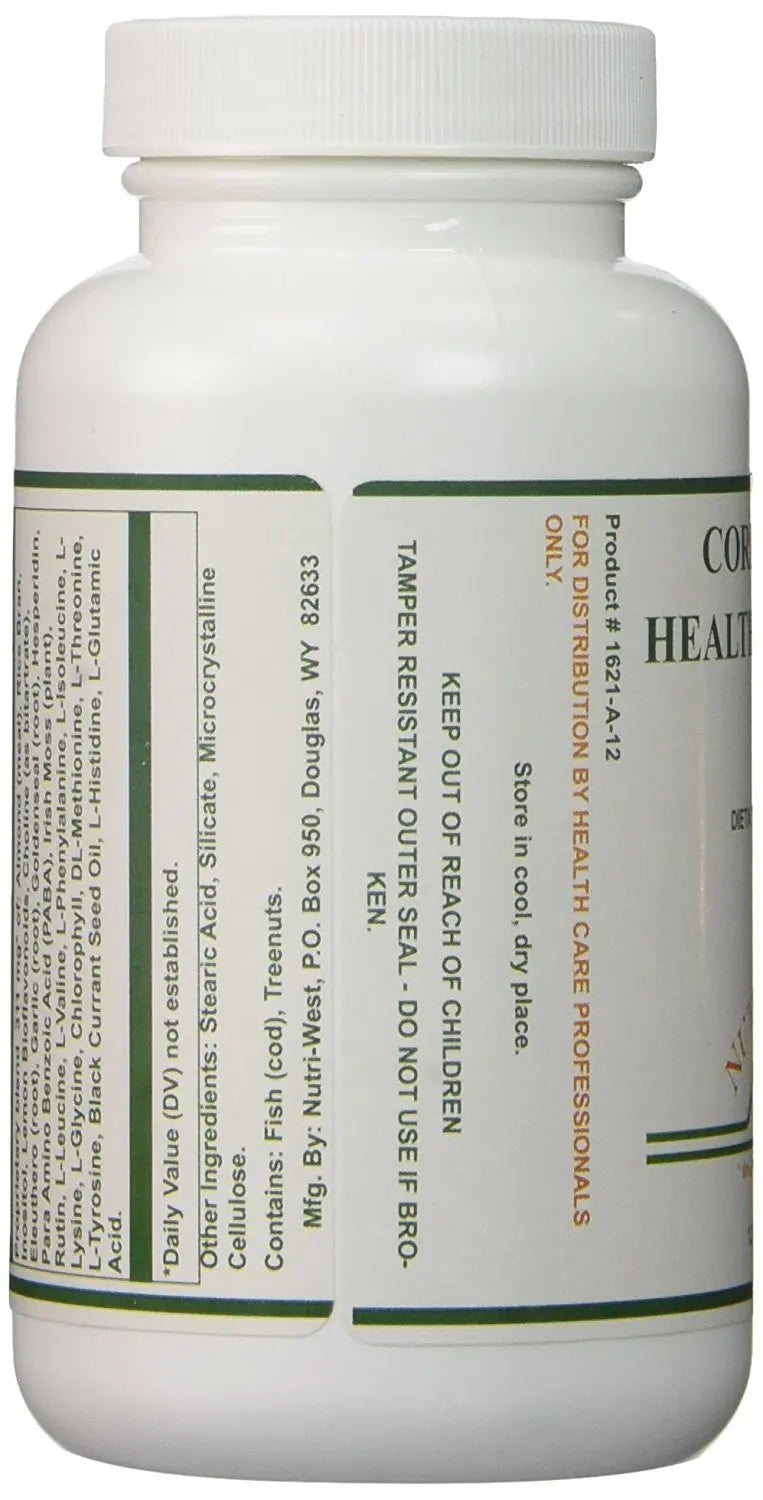 Core Level Health Reserve - 120 Tablets by Nutri West Nutri-West uk supplements