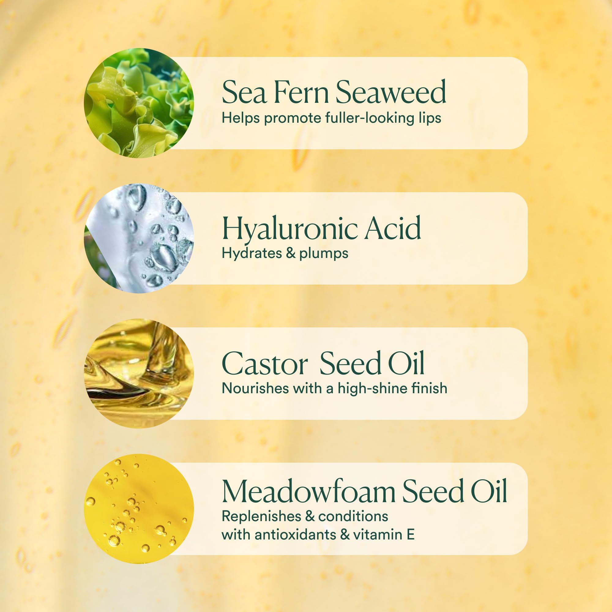 OSEA Hyaluronic Lip Oil Booster – Clean Beauty Lip Oil for Plump, Glossy, Hydrated Lips – Nourishing Seaweed & Meadowfoam Oil – Vegan, Non-Sticky, High-Shine Finish OSEA uk supplements