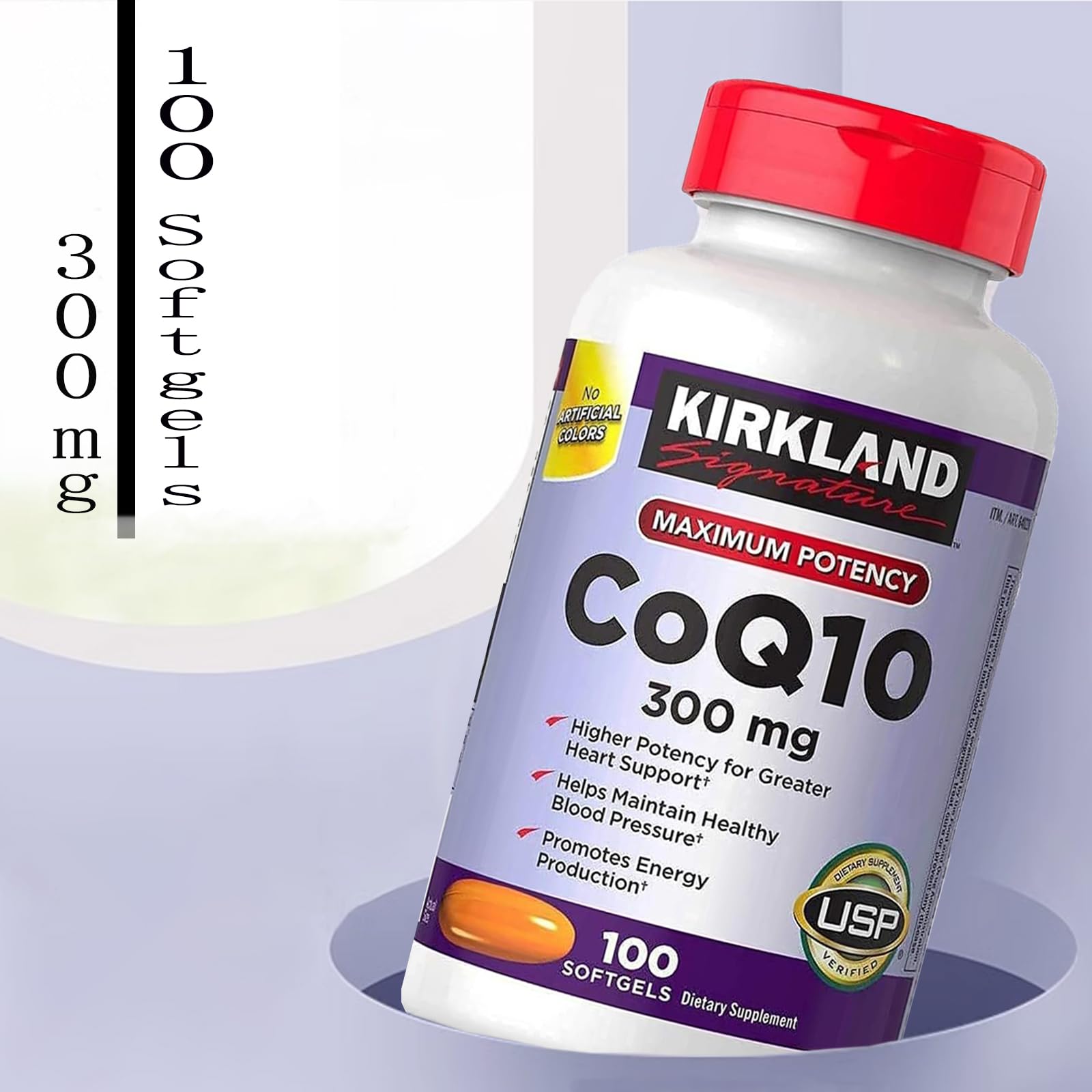CARZIX CoQ10 300mg,100 Softgels-Helps Maintain Healthy Blood Pressure，Romotes CARZIX uk supplements