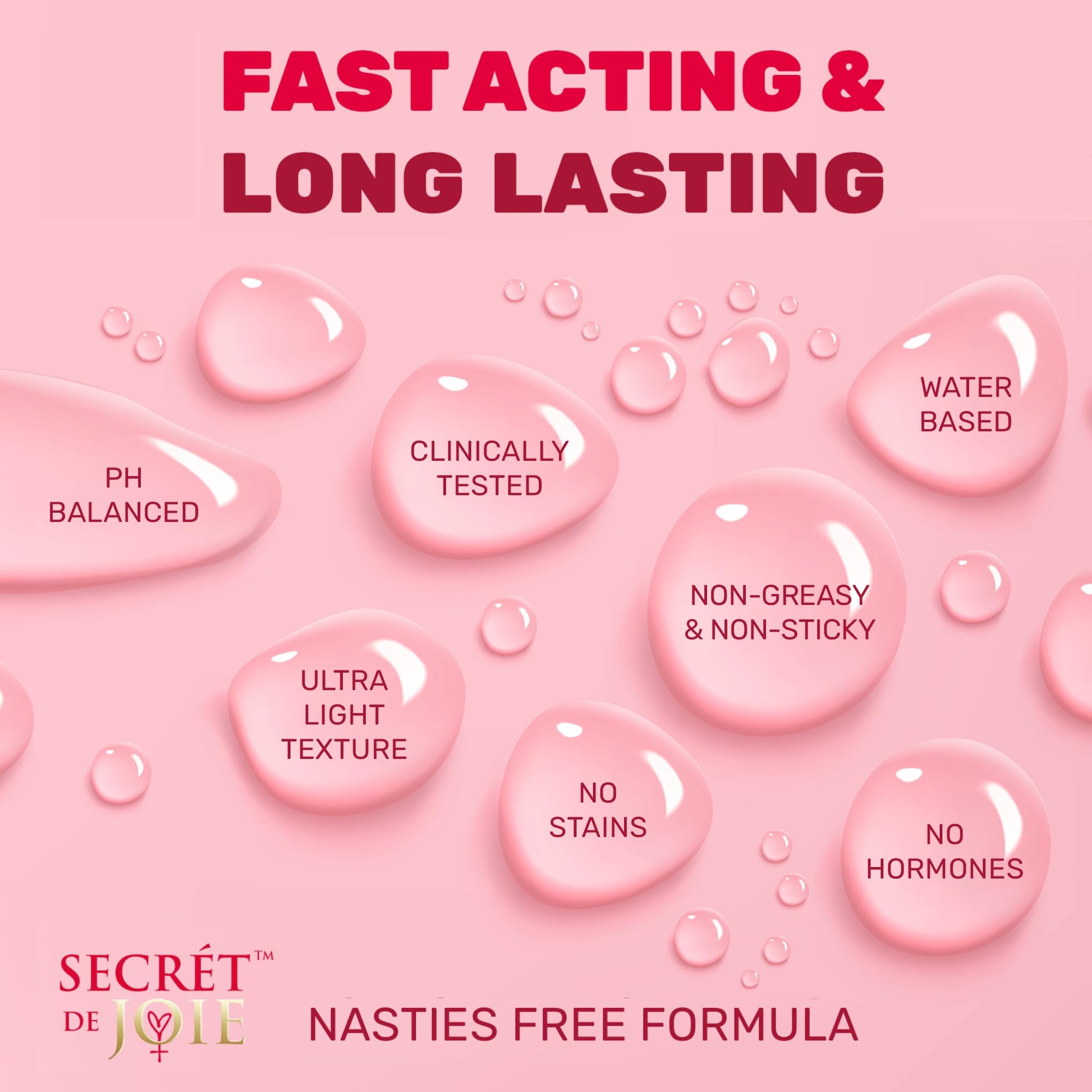 SECRET DE JOIE REVIVE Vaginal Moisturizer for Women - Long-Lasting Dryness & Discomfort Relief SECRET DE JOIE uk supplements