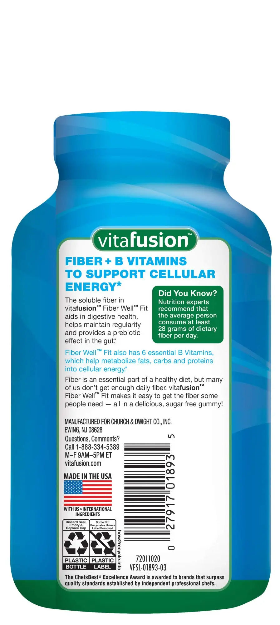 Vitafusion Fiber Well Fit Gummies, 90 Count and L’il Critters Gummy Vites Daily Gummy Multivitamin for Kids, 190 Gummies Vitafusion uk supplements