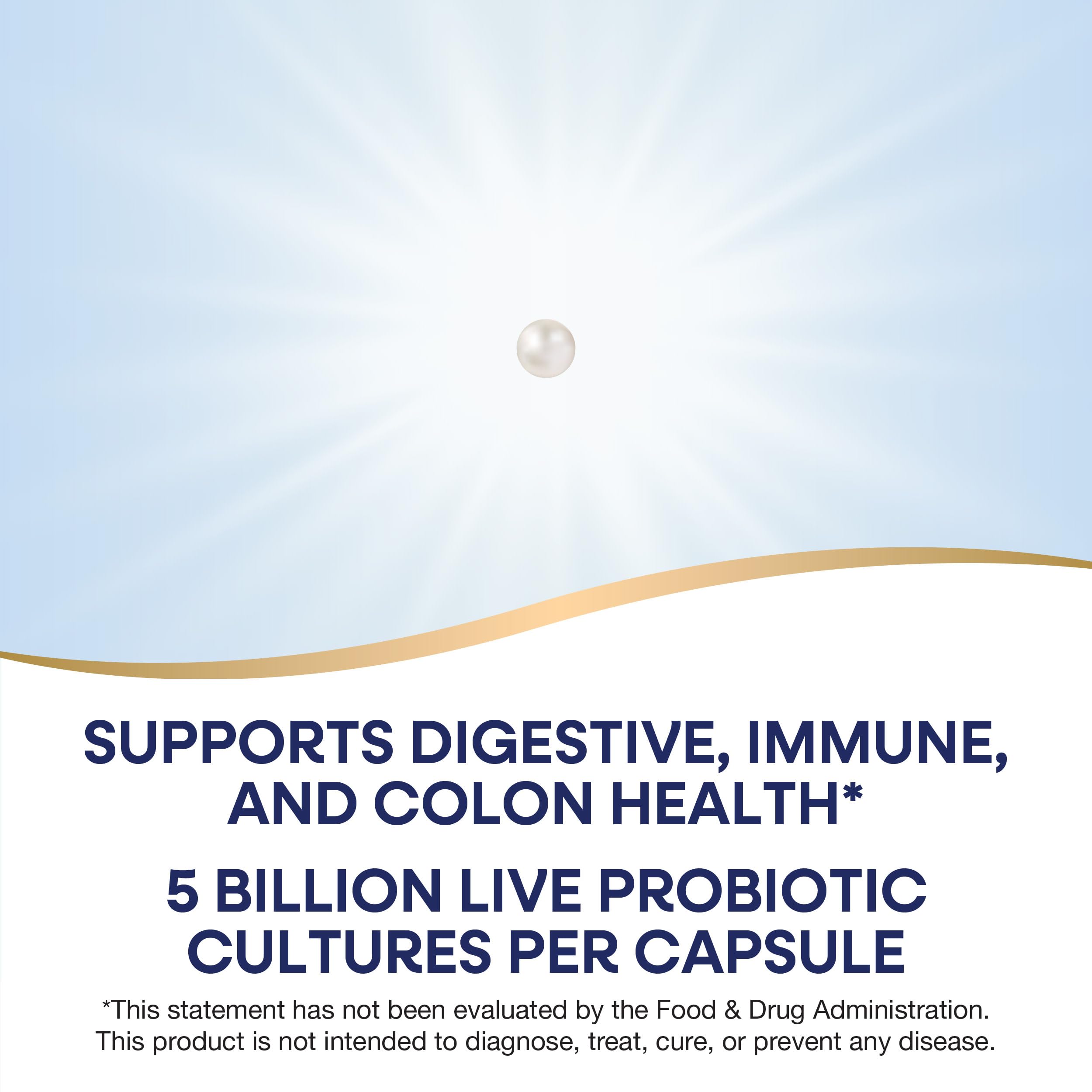 Nature's Way Pearls Max Potency Probiotic for Men and Women, Supports Digestive, Immune, Colon Health*, 5 Billion Live Cultures, No Refrigeration Required, 30 Softgels Nature's Way uk supplements