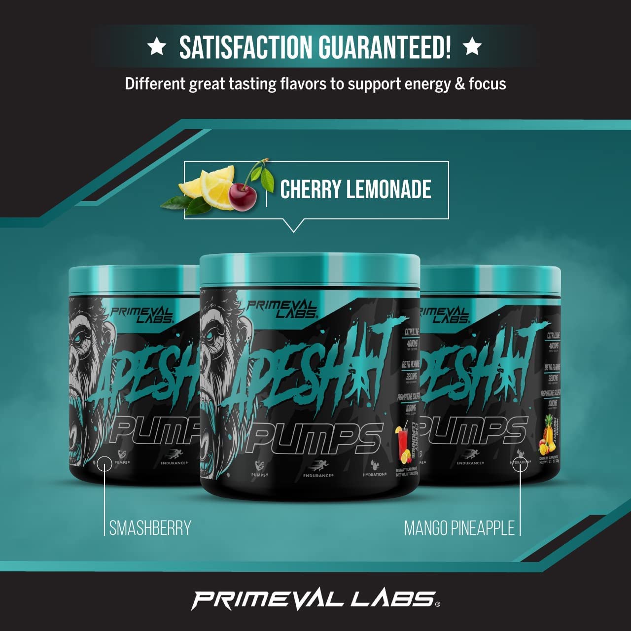 Primeval Labs Ape Pumps Natural Pre Workout Powder | Caffeine Free Preworkout Primeval Labs uk supplements