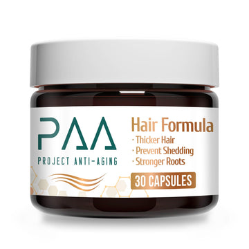 Project Anti-Aging Menopause Hair Don’t Care – Hair Growth Vitamins for Women 40+ to Support Thinning, Volume, Skin & Nails – Nutrient-Rich Supplement for Stronger, Fuller – Visible Results Project Anti-Aging uk supplements
